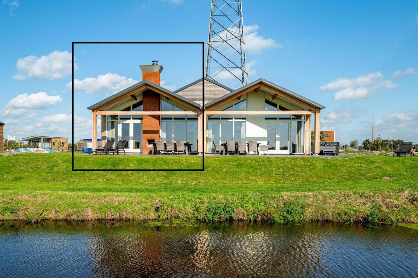 Recreatiepark Tusken De Marren Hotel Akkrum Kültér fotó